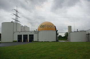 The biogas plant at Marl